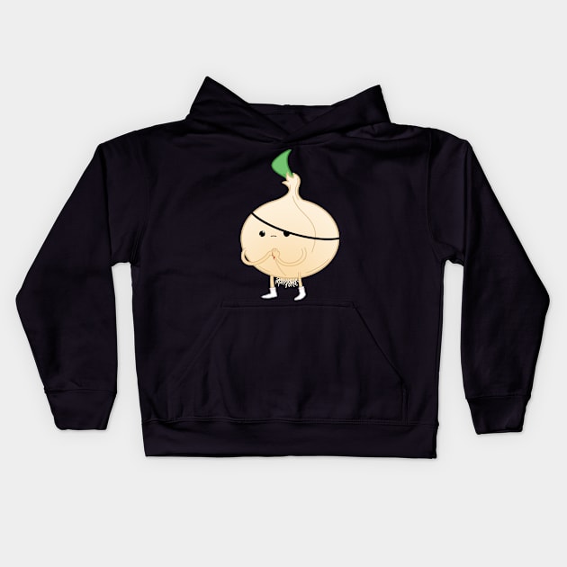 Evil Onion Kids Hoodie by Chicken008